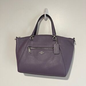 Coach Prairie Satchel purple bag NEW